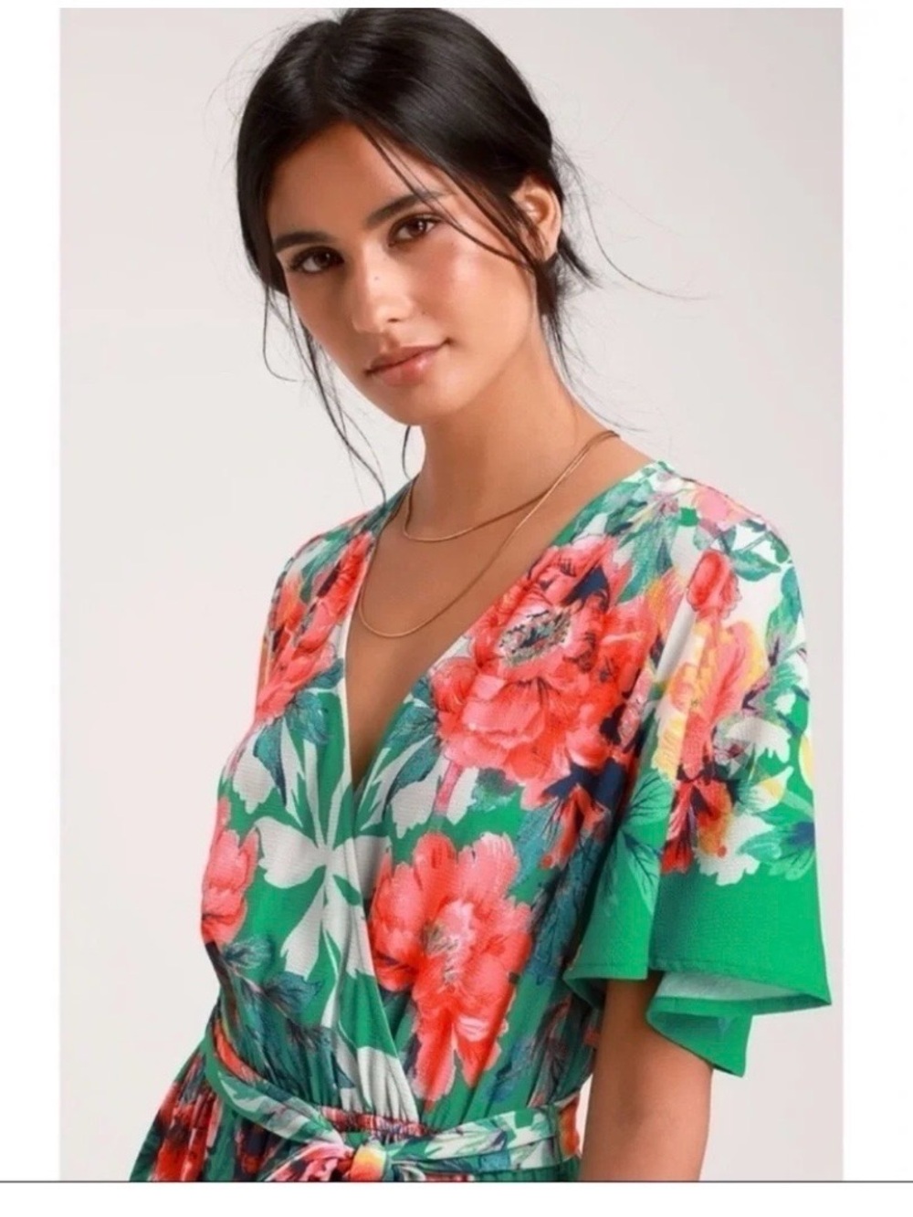 Lulus Still in Paradise Maxi Dress - M - Picture 2 of 8